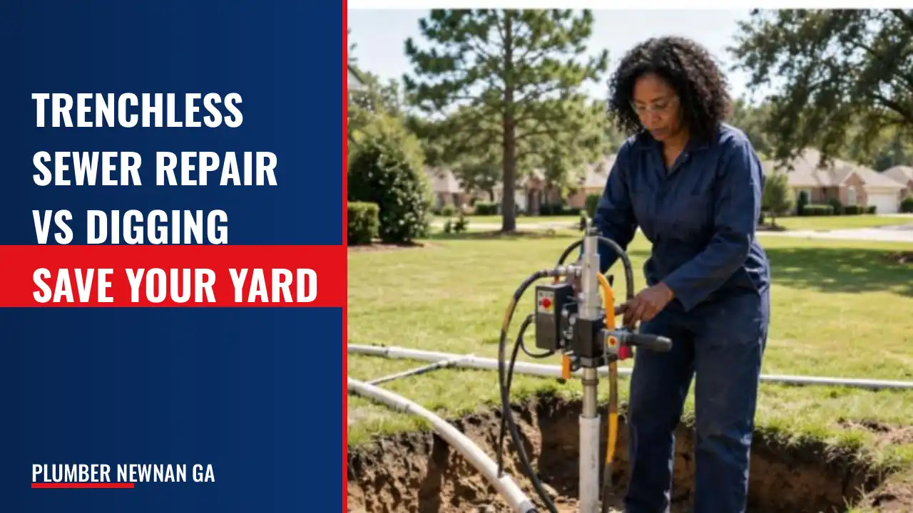 What is trenchless sewer and pipe repair, and when is it appropriate versus excavation?