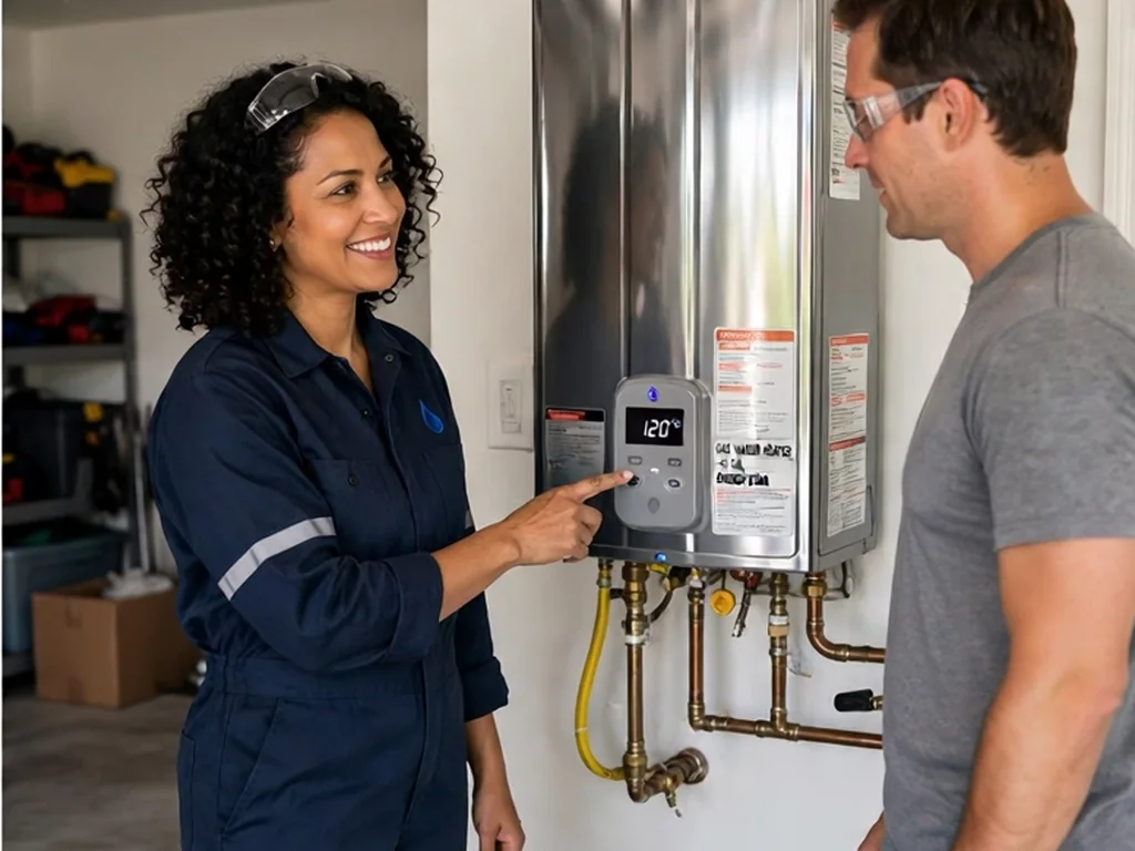 professional gas water heater replacement Newnan