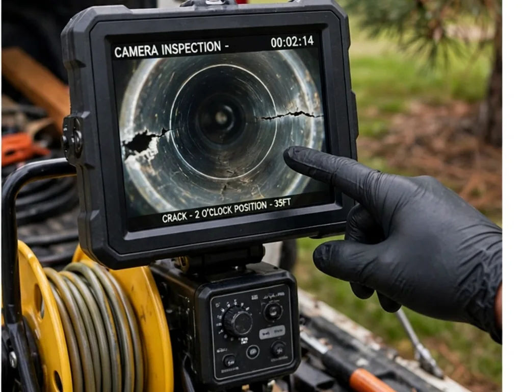professional sewer line inspection Newnan