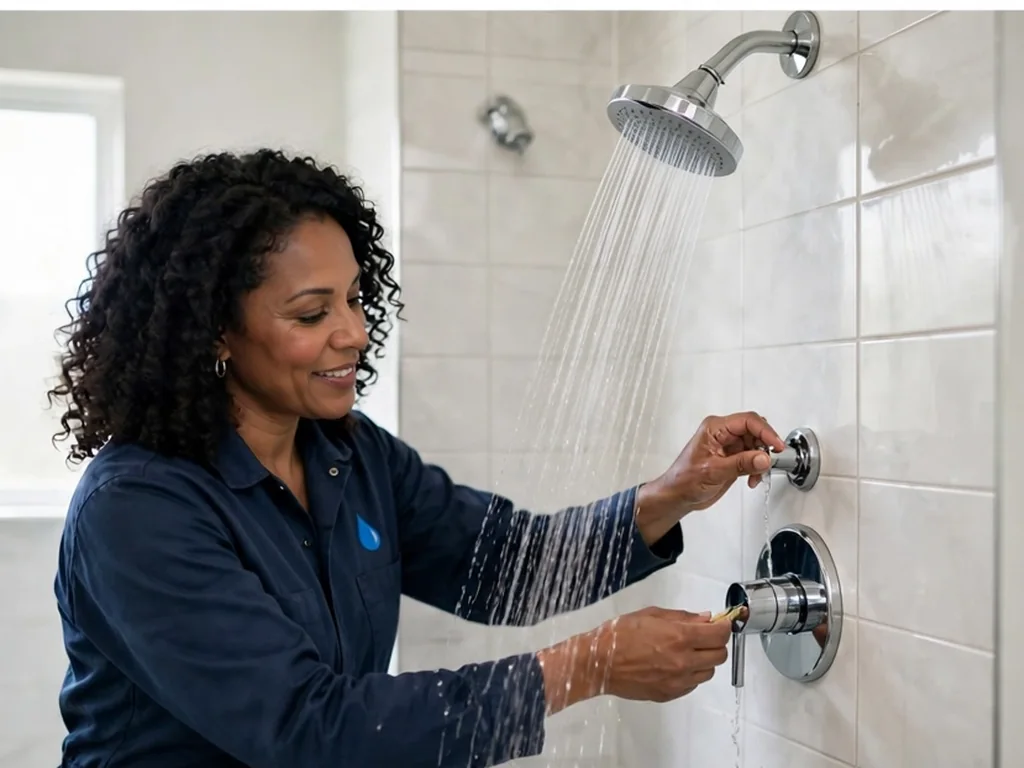 professional shower repair Newnan