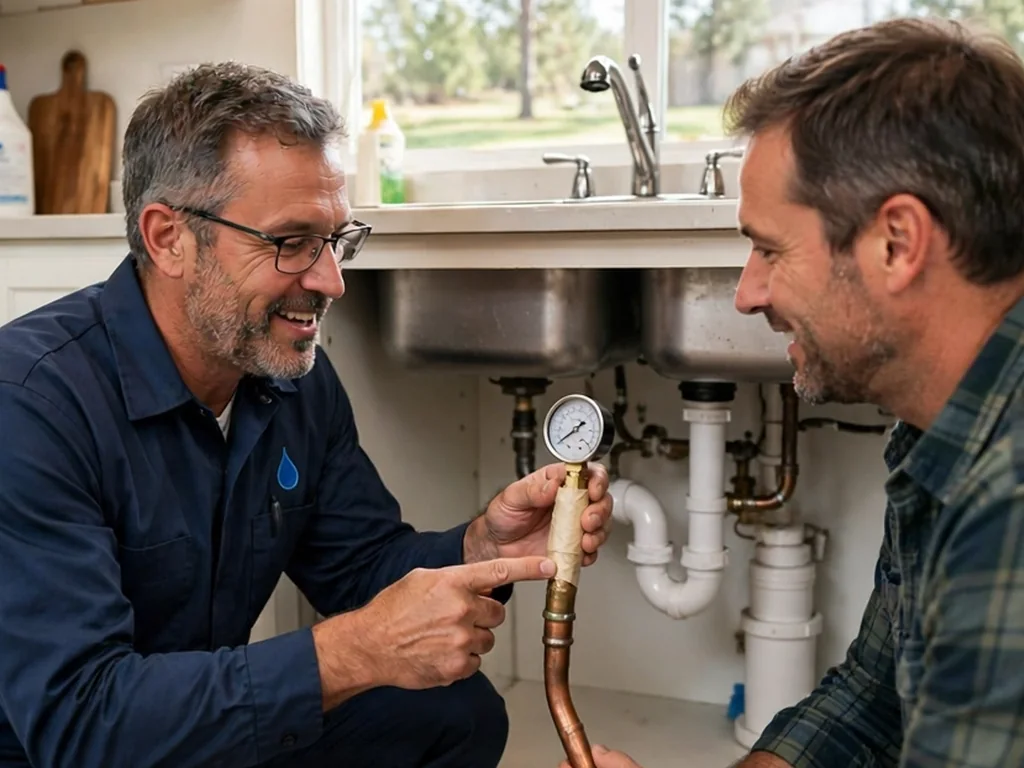 professional water leak repair Newnan